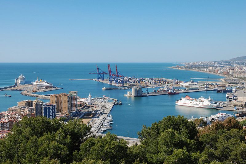 Le port de Malaga
